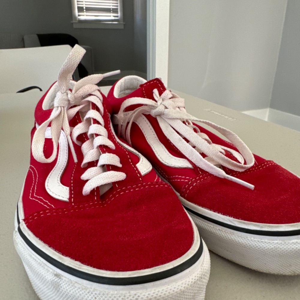 Red Vans - Picture 2 of 2